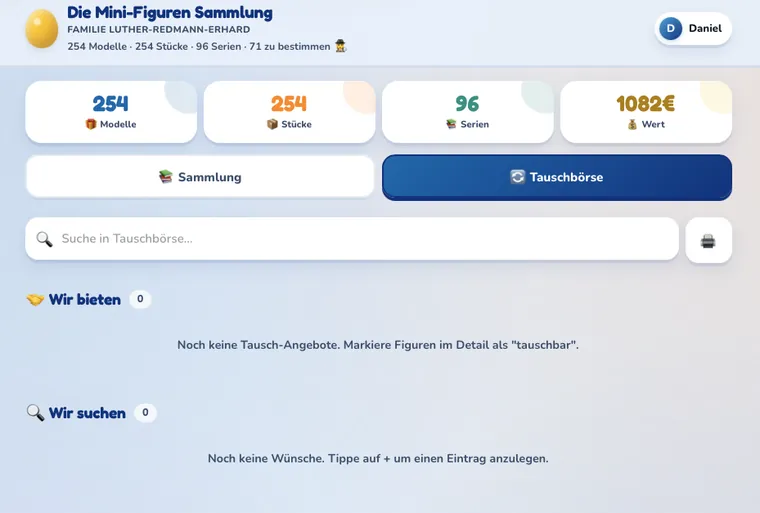 Tauschb&ouml;rse: &bdquo;Wir bieten&ldquo; & &bdquo;Wir suchen&ldquo;